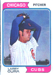 1974 Topps Baseball Cards      616     Larry Gura